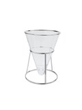 éclat Glass Champagne Bucket | Silver plated | 19x25cm